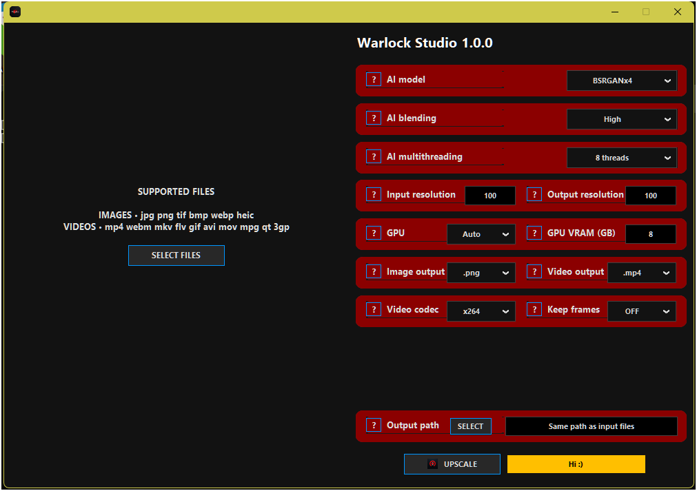 Screenshot of Warlock-Studio